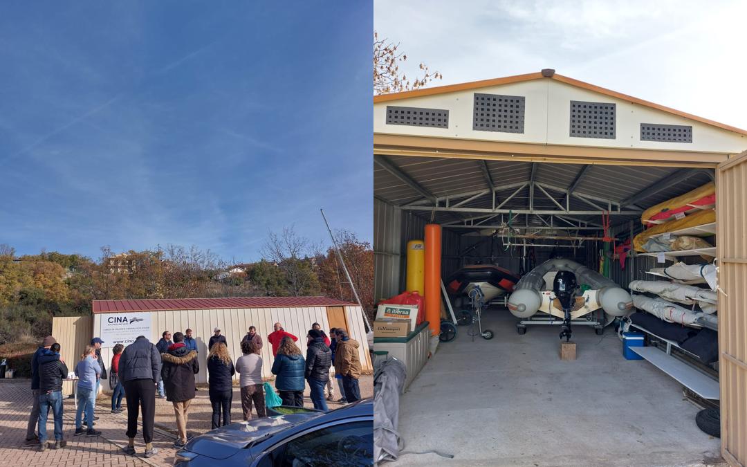 Montaje de la base en el pantano, 2026