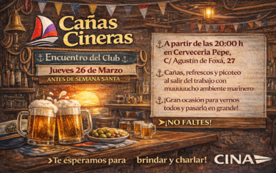 Próximas cañas cineras, jueves 26 marzo