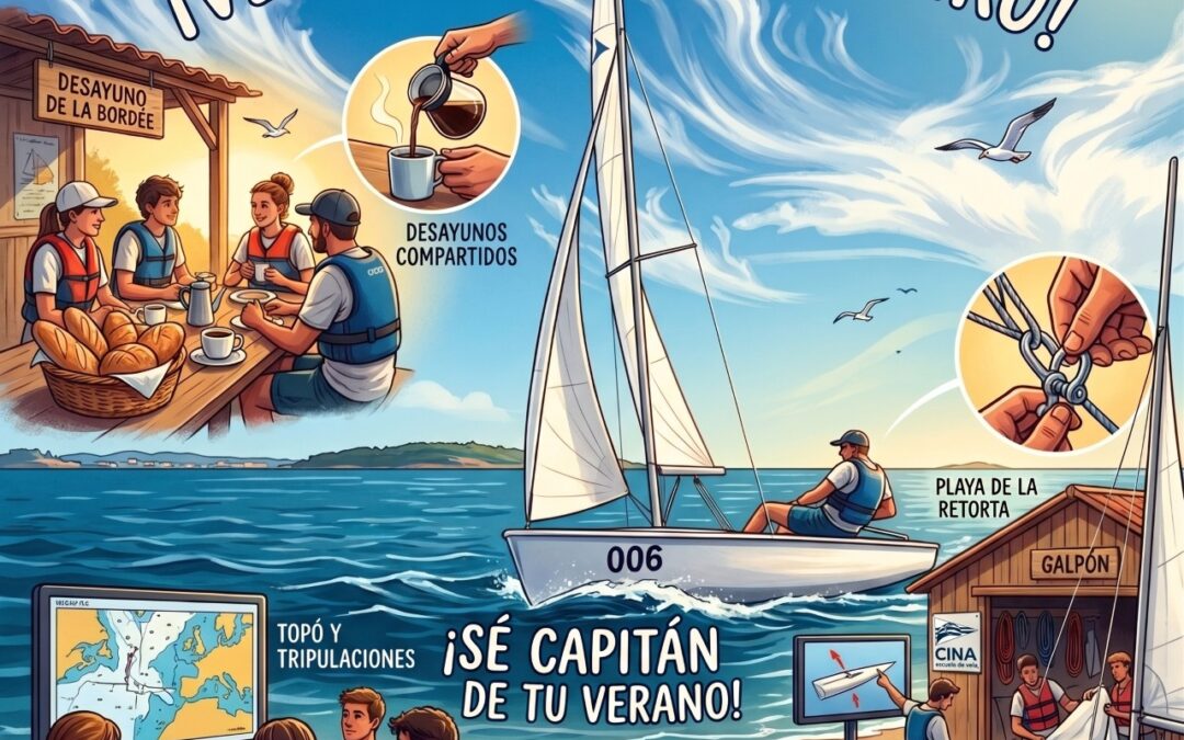 Se acerca el verano y los cursos de vela en Boiro, apuntate