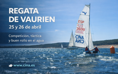 Regata de Vaurien en El Atazar, 25-26 abril 2026