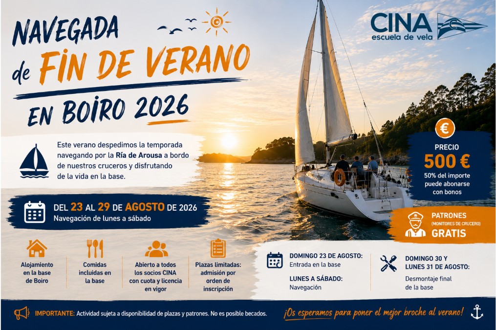 Navegada de Fin de Verano en Boiro 2026
