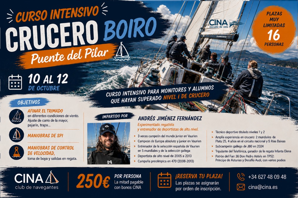 Curso Intensivo de Crucero en Boiro con Andrés Jiménez